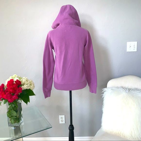 TNA Purple Zip Up Hoodie - Picture 2 of 6